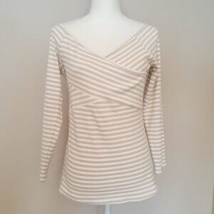 Anthropologie Deletta Criss Cross Bodice Top  NWT